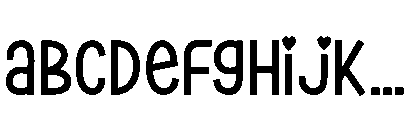 Valentine Heartnote Regular FONT