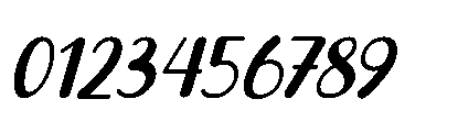 Valentine Loveletter Italic Font OTHER CHARS