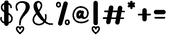 Valentine Loveletter Regular Font OTHER CHARS