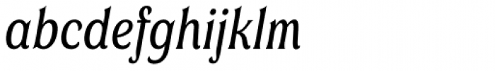 Valeson Condensed Book Italic Font LOWERCASE