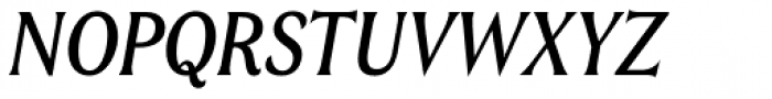 Valeson Condensed Medium Italic Font UPPERCASE
