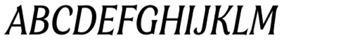 Valeson Condensed Regular Italic Font UPPERCASE