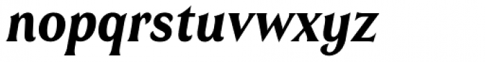 Valeson Extended Black Italic Font LOWERCASE