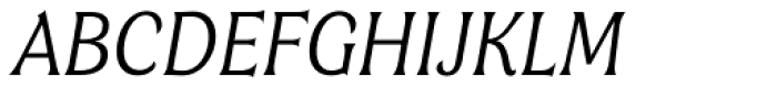 Valeson Extended Thin Italic Font UPPERCASE