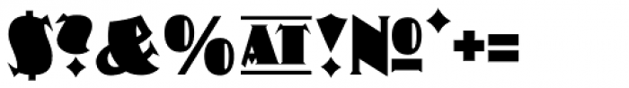 Valet Font OTHER CHARS