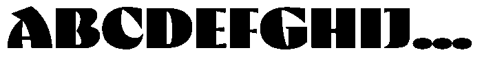 Valex Black Font UPPERCASE