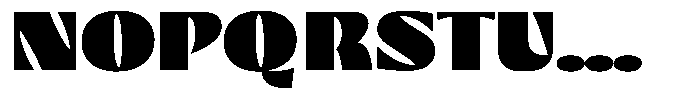 Valex Black Font UPPERCASE