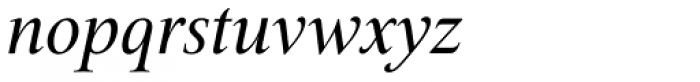 Valfieris Italic Font LOWERCASE
