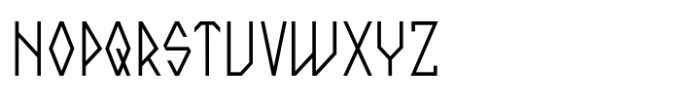 Valhalica Extra Light Font UPPERCASE