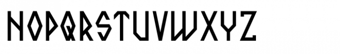 Valhalica Regular Font UPPERCASE