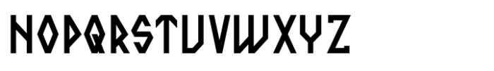 Valhalica Semi Bold Font LOWERCASE
