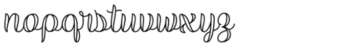 Validity Script Regular Font LOWERCASE