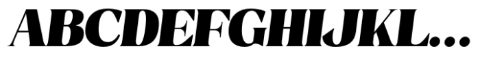 Valiny Black Italic Font