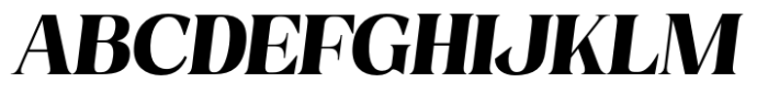 Valiny Bold Italic Font