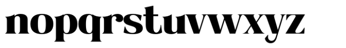 Valiny Bold Font LOWERCASE