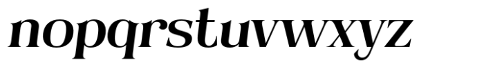 Valiny Medium Italic Font LOWERCASE