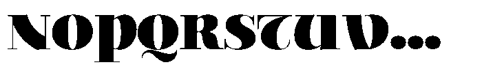 Valkiria Black Font UPPERCASE