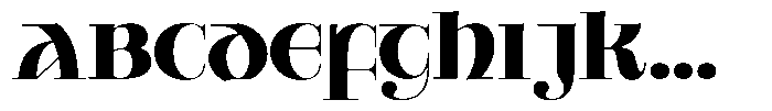 Valkiria Bold Font UPPERCASE