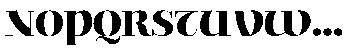 Valkiria Bold Font UPPERCASE