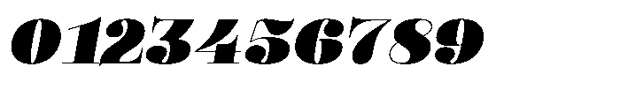 Valkiria Extra Black Italic Font OTHER CHARS