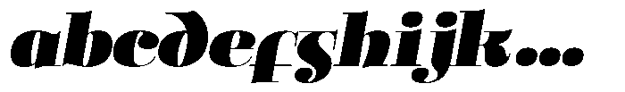 Valkiria Extra Black Italic FONT