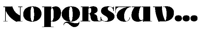 Valkiria Extra Black Font UPPERCASE