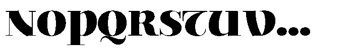 Valkiria Extra Bold Font UPPERCASE