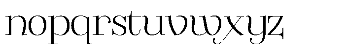 Valkiria Light Font LOWERCASE