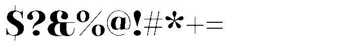 Valkiria Semi Bold Font OTHER CHARS