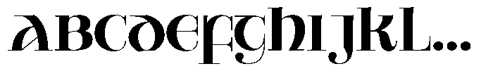Valkiria Semi Bold Font UPPERCASE
