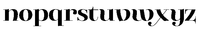 Valkiria Semi Bold Font LOWERCASE
