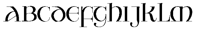 Valkiria Variable Regular Font UPPERCASE