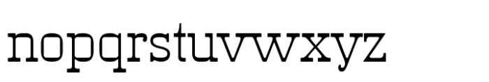 Vallecito Light Font LOWERCASE