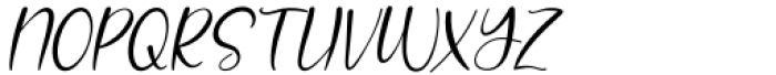 Valley Italic Font UPPERCASE