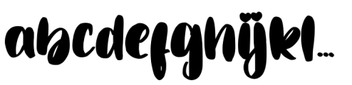 Vallisa Regular Font LOWERCASE