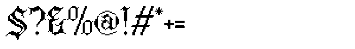 Valmeria Regular Font OTHER CHARS