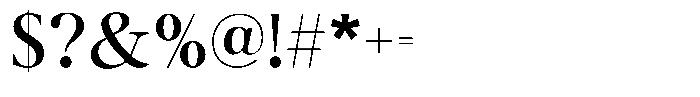 Valmia Font OTHER CHARS
