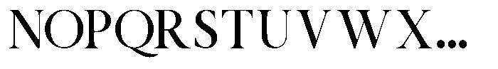 Valmia Font UPPERCASE