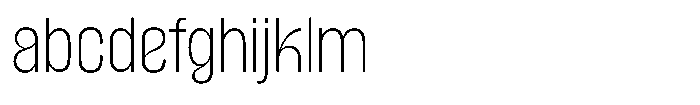 Valmy Display Extralight FONT