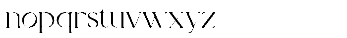 Valore Extra Light Font LOWERCASE