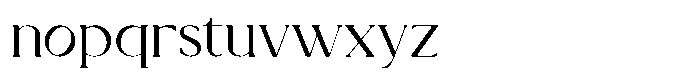 Valore Light Font LOWERCASE