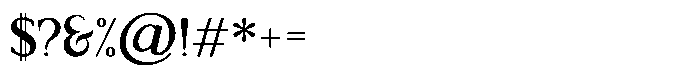 Valore Pro Bold Font OTHER CHARS