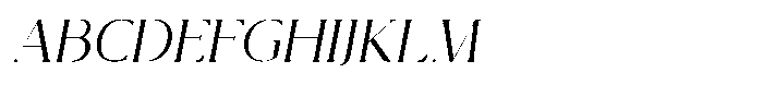 Valore Pro Light Italic Font UPPERCASE