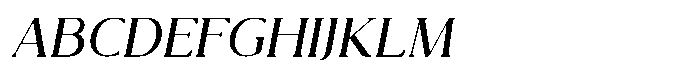 Valore Pro Medium Italic Font UPPERCASE