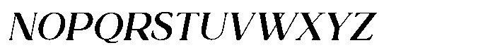 Valore Pro Semi Bold Italic Font UPPERCASE