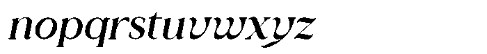 Valore Pro Semi Bold Italic Font LOWERCASE