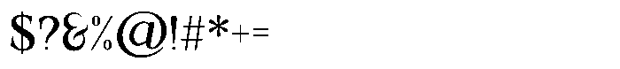 Valore Pro Text Light Font OTHER CHARS