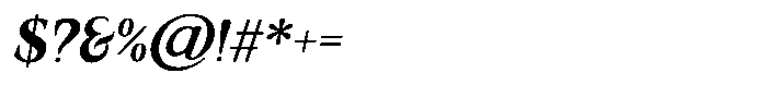 Valore Pro Text Medium Italic Font OTHER CHARS
