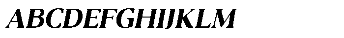 Valore Pro Text Medium Italic Font UPPERCASE