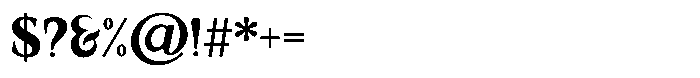 Valore Pro Text Semi Bold Font OTHER CHARS